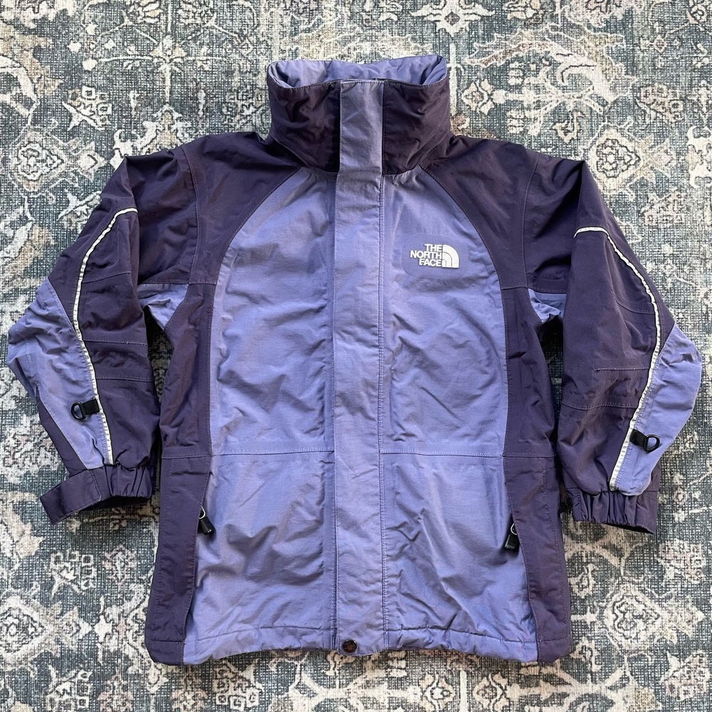 The North Face Kids Two-Tone Purple Coat